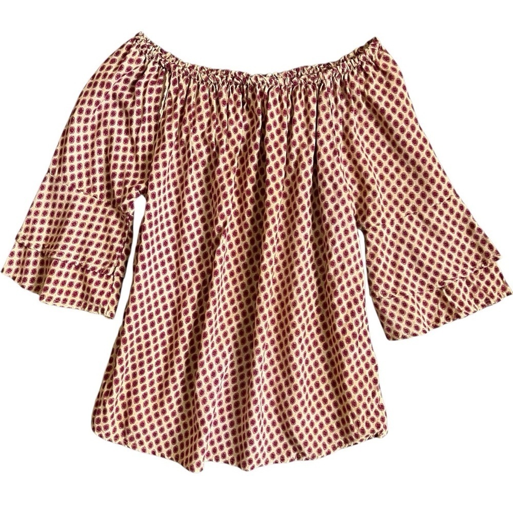Lascana for Venus Off Shoulder Printed Blouse Top